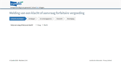 Desktop Screenshot of klachten.eandis.be