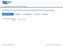 Tablet Screenshot of klachten.eandis.be